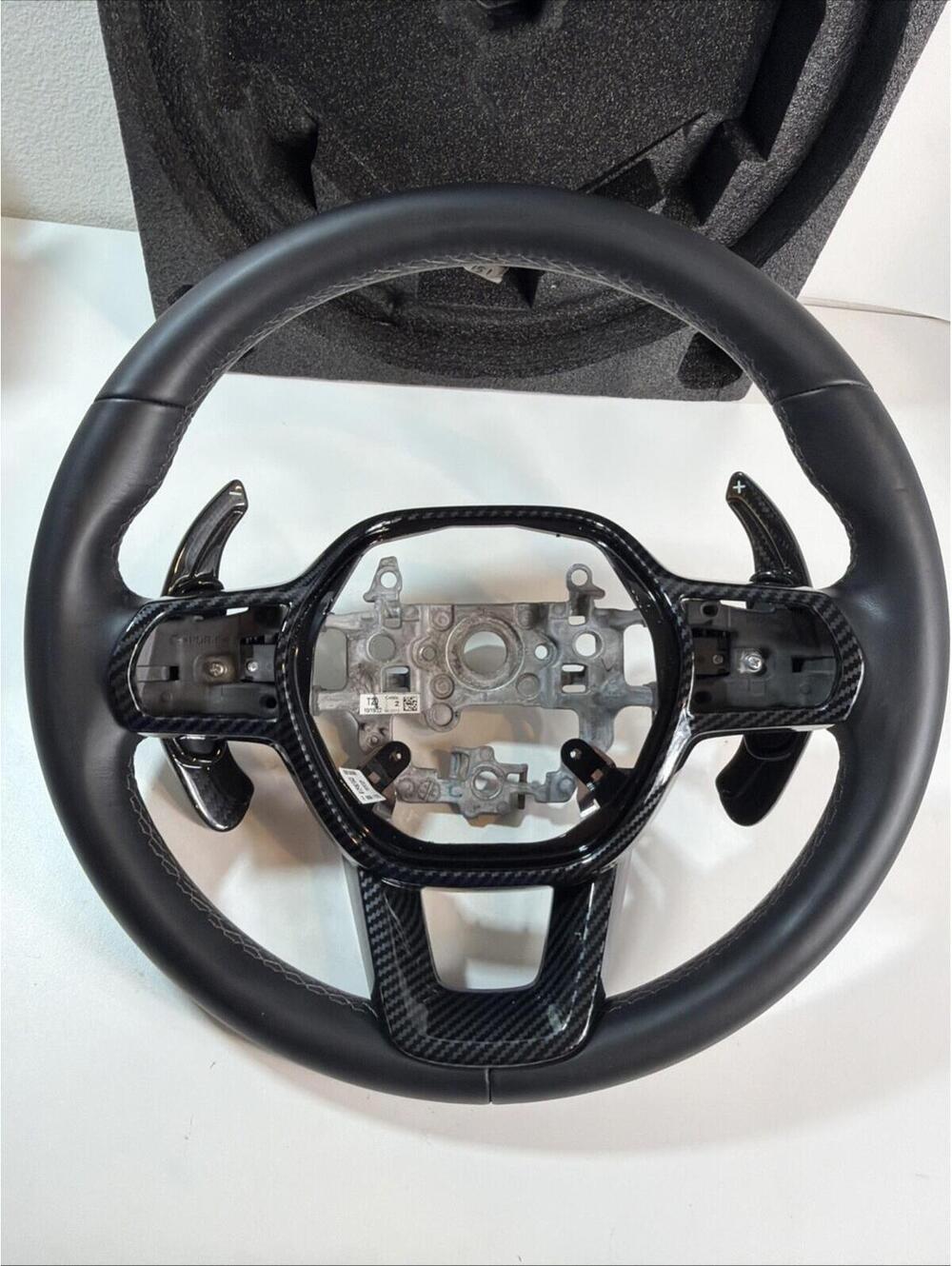 Honda Civic Sport Steering Wheel 2022-2025 OEM Leather Carbon 78500-T20-A350